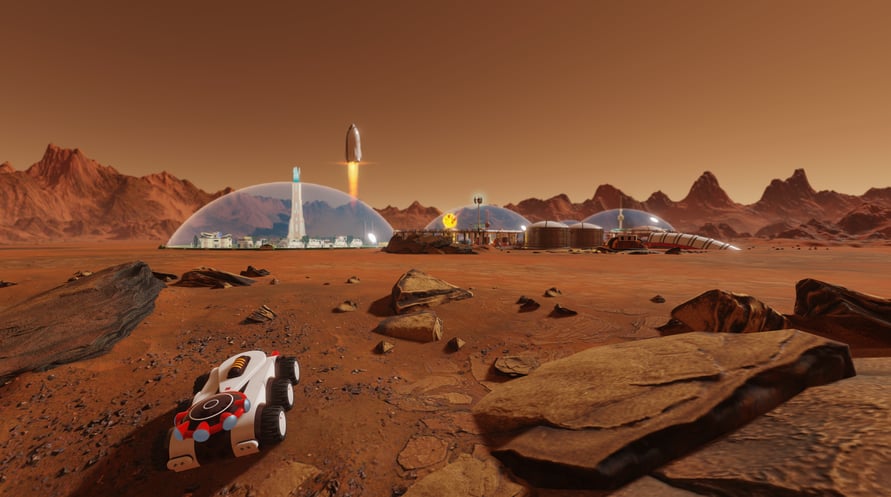 Surviving Mars: Space Race