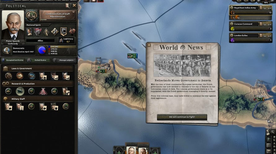 Hearts of Iron IV: Man the Guns