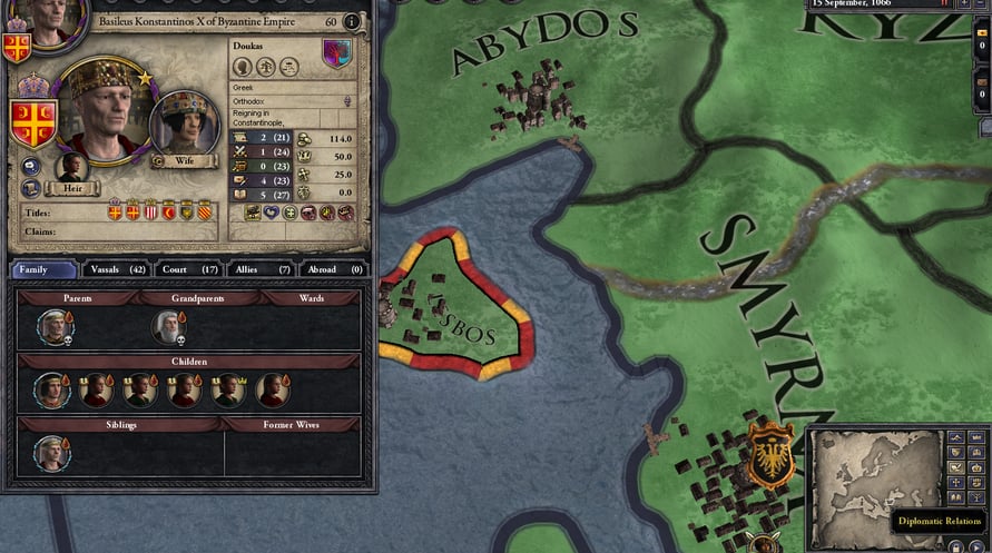 Crusader Kings II: Songs of Byzantium