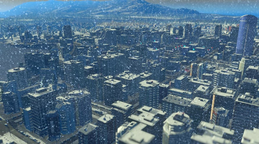 Cities: Skylines - Snowfall