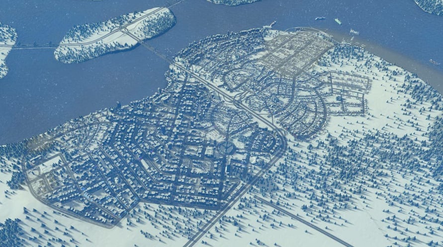 Cities: Skylines - Snowfall