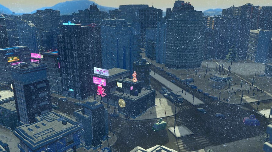 Cities: Skylines - Snowfall