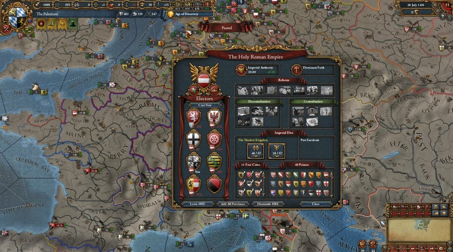 Europa Universalis IV: Emperor