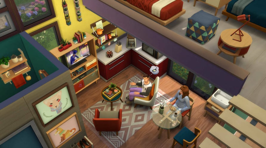The Sims 4 Tiny Living Stuff Pack