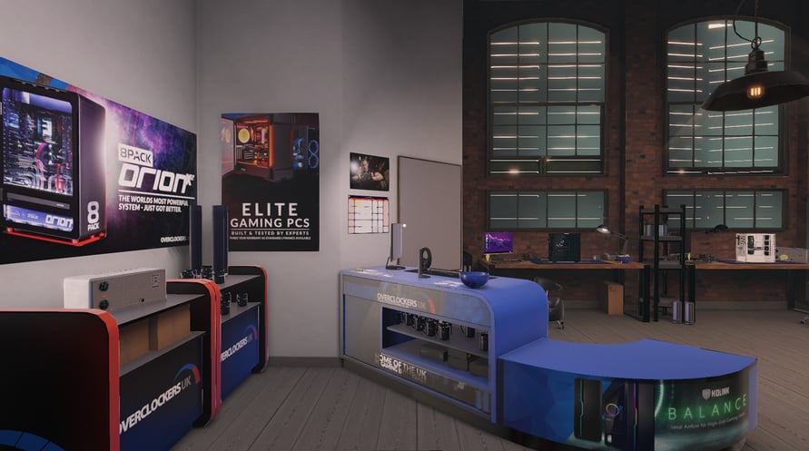 PC Building Simulator - Overclockers UK Workshop
