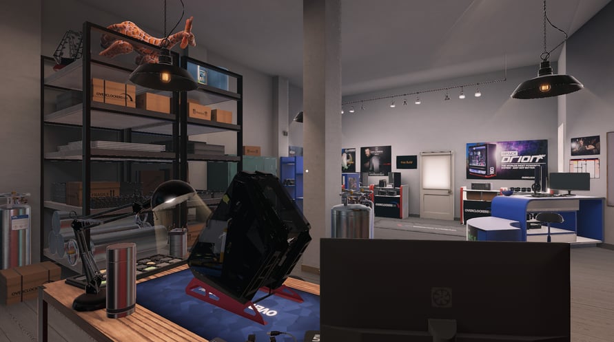 PC Building Simulator - Overclockers UK Workshop