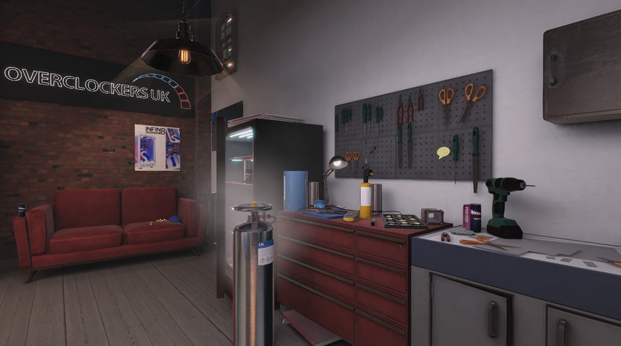 PC Building Simulator - Overclockers UK Workshop