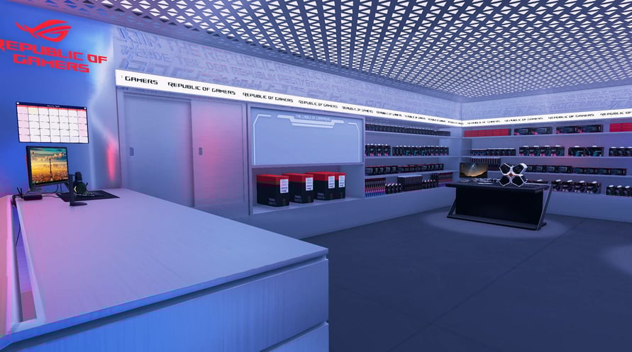 PC Building Simulator - Republic of Gamers Workshop