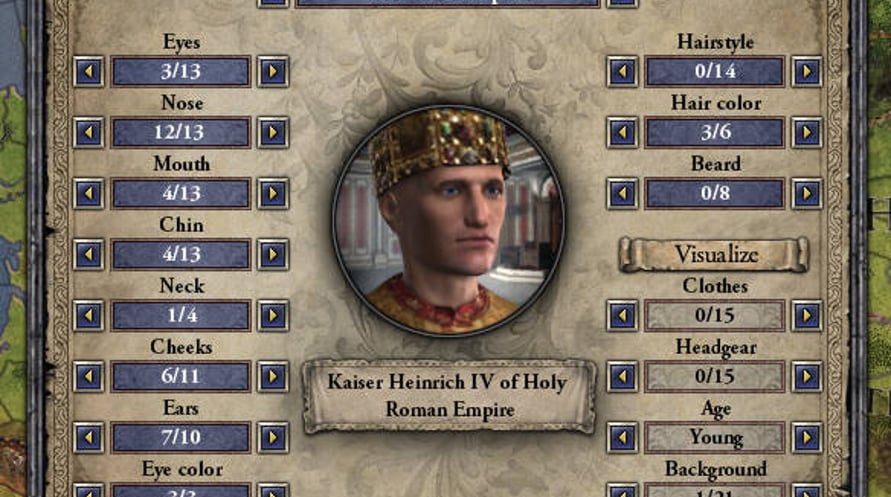 Crusader Kings II: Ruler Design