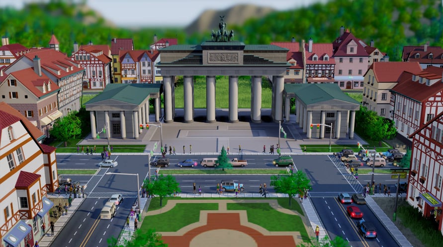 SimCity German City Set