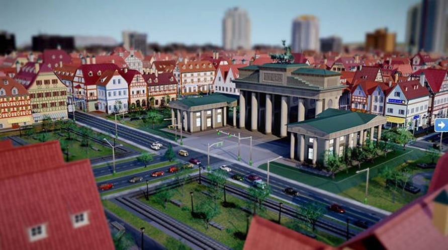 SimCity German City Set