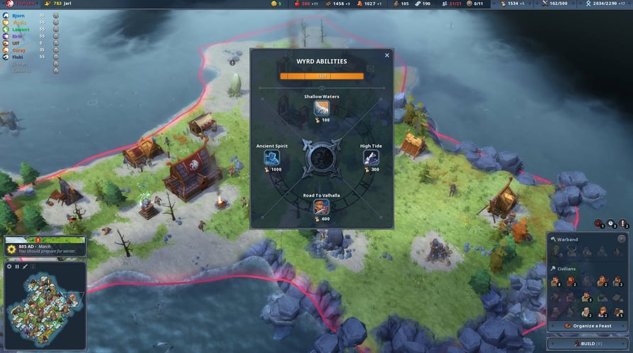 Northgard - Lyngbakr, Clan of the Kraken