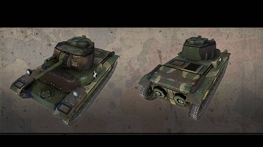 Hearts of Iron III: Axis Minor Vehicle Pack