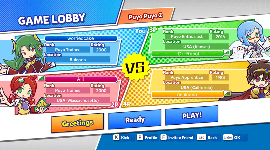 Puyo Puyo Champions - ROW