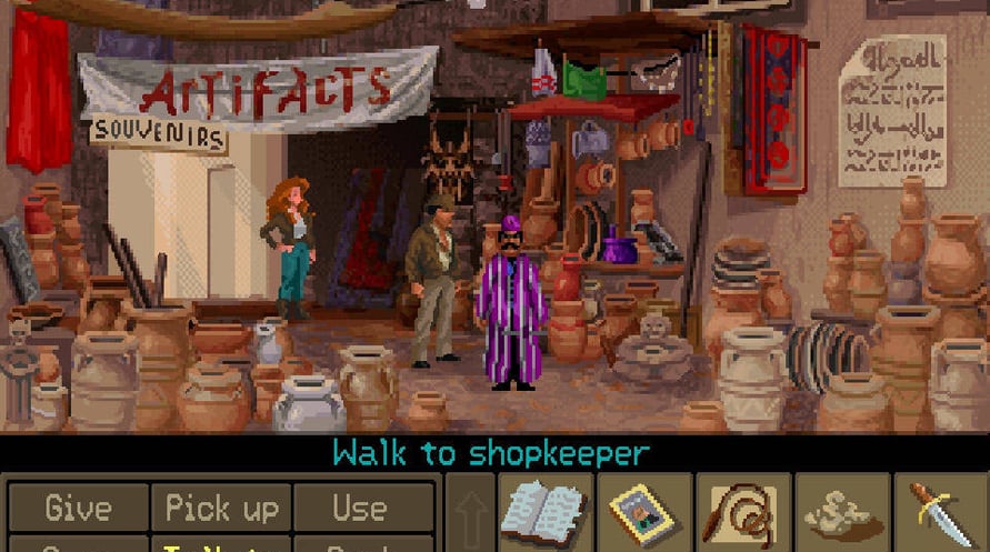 Indiana Jones and the Fate of Atlantis - Moved to Genba