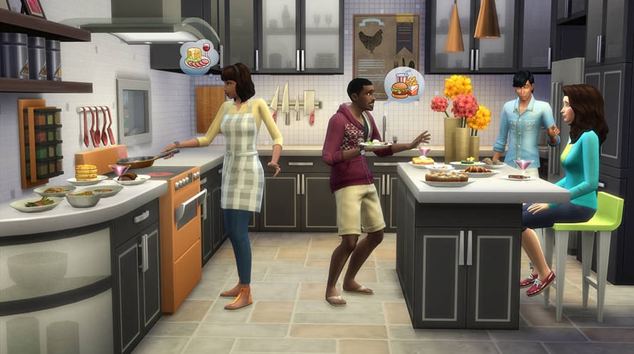 The Sims 4 Cool Kitchen Stuff Pack