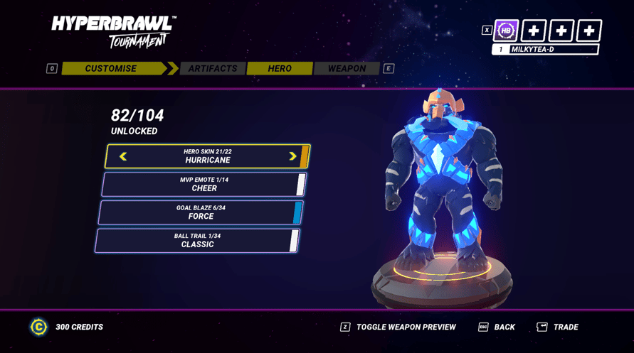 HyperBrawl Tournament - Warrior Founder Pack