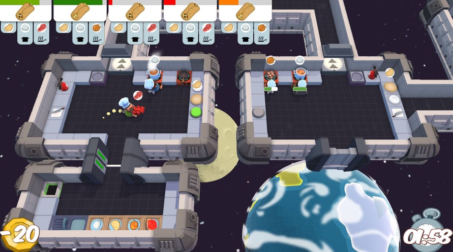 Overcooked- Moved to GENBA