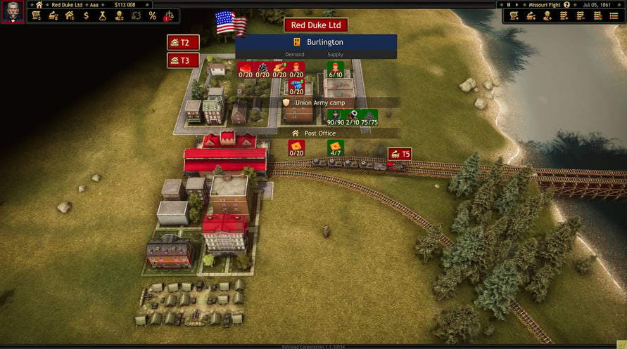 Railroad Corporation - Civil War