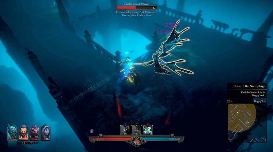 Shadows: Awakening - Necrophage's Curse