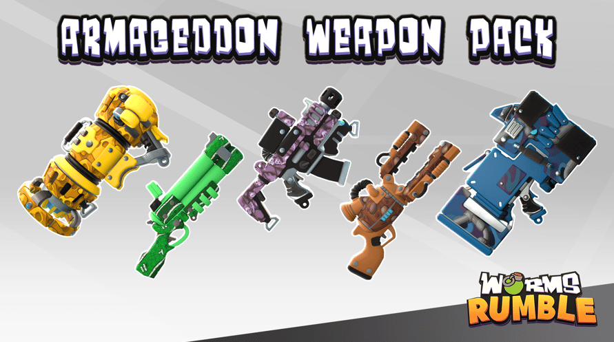 Worms Rumble: Armageddon Weapon Skin Pack