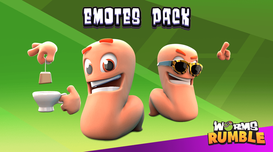 Worms Rumble: Emote Pack