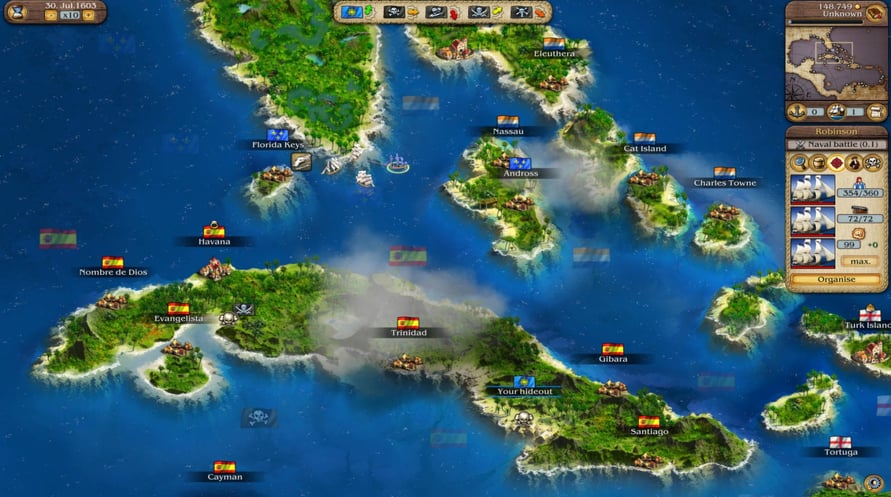 Port Royale 3: Dawn of Pirates