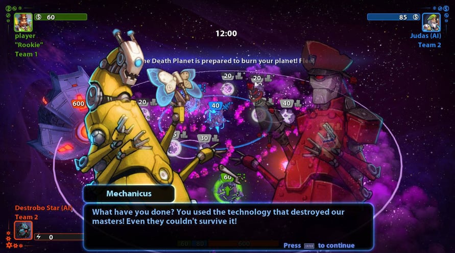 Planets Under Attack