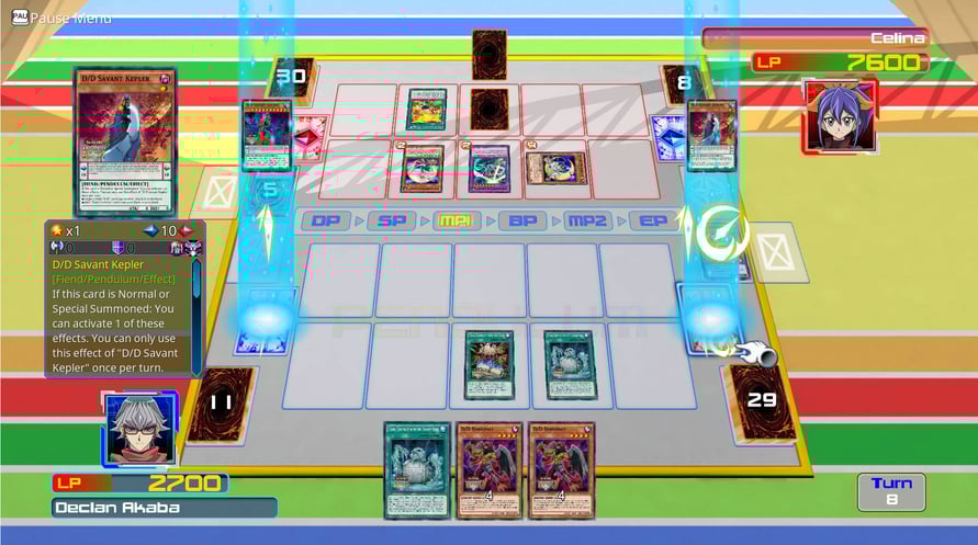 Yu-Gi-Oh! ARC-V: Declan vs Celina