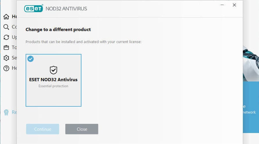 ESET NOD32 Antivirus - 1 Device - 1 Year