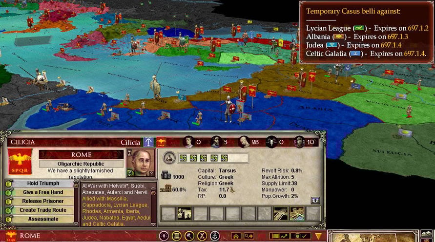 Europa Universalis: Rome - Gold Edition