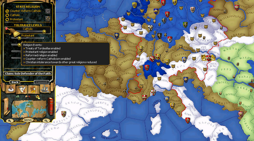 For The Glory: A Europa Universalis Game