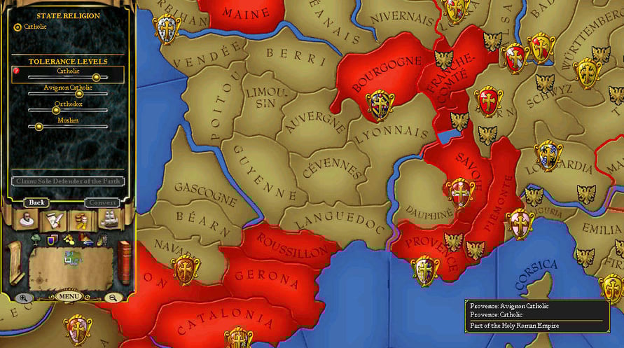 For The Glory: A Europa Universalis Game