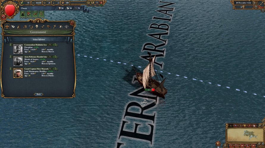 Europa Universalis IV: Muslim Advisor Portraits