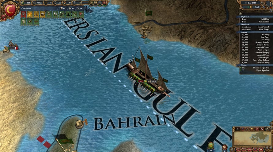 Europa Universalis IV: Muslim Ships Unit Pack