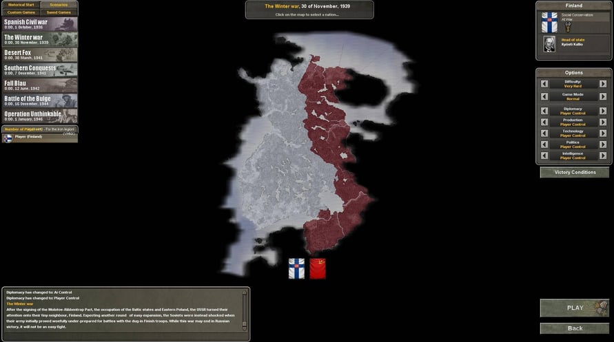 Hearts of Iron III: Their Finest Hour