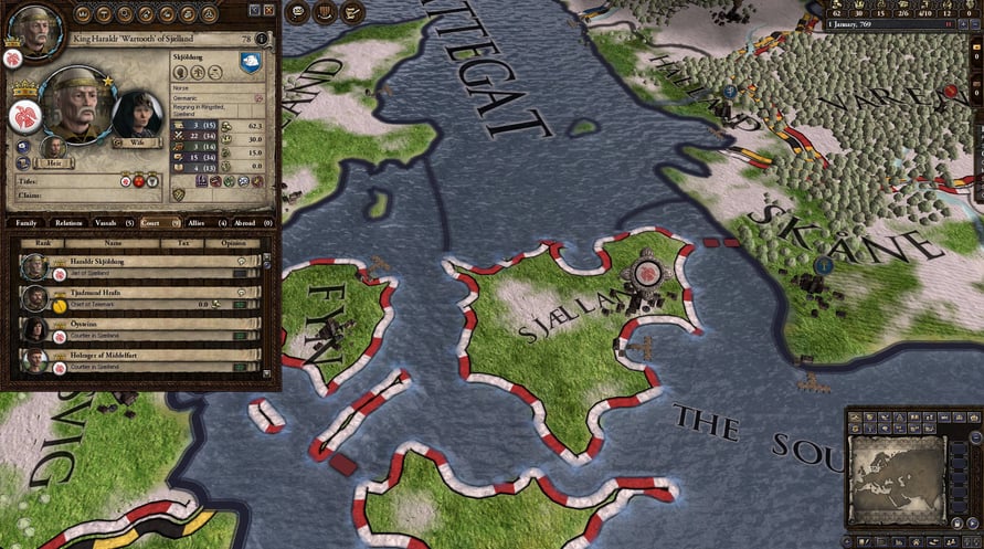 Crusader Kings II: Dynasty Shields Charlemagne
