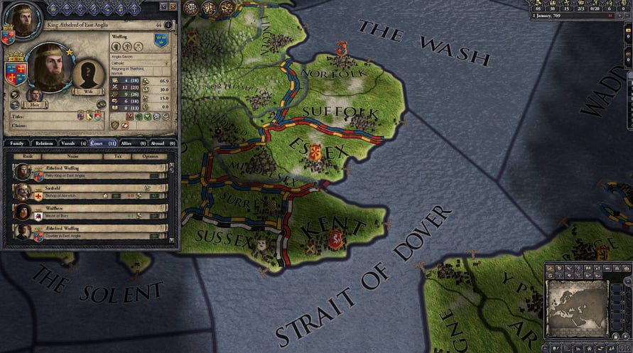 Crusader Kings II: Dynasty Shields Charlemagne