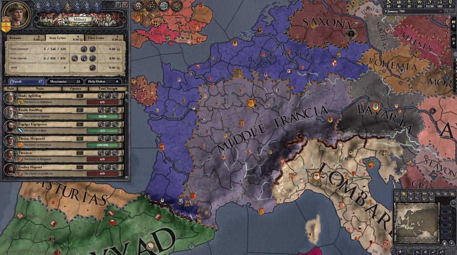 Crusader Kings II: Early Western Clothing Pack