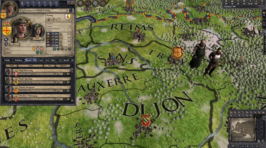 Crusader Kings II: Early Western Clothing Pack