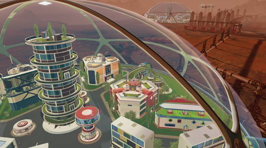 Surviving Mars: In-Dome Buildings Pack
