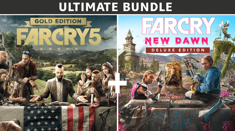 Far Cry 5 Gold Edition + Far Cry  New Dawn Deluxe Edition Bundle (Ultimate Edition)