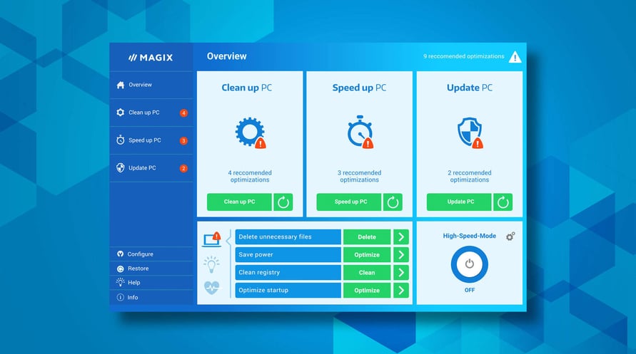 MAGIX PC Check & Tuning 2018