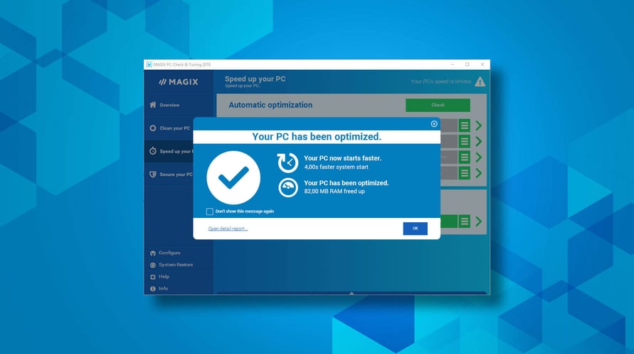 MAGIX PC Check & Tuning 2018