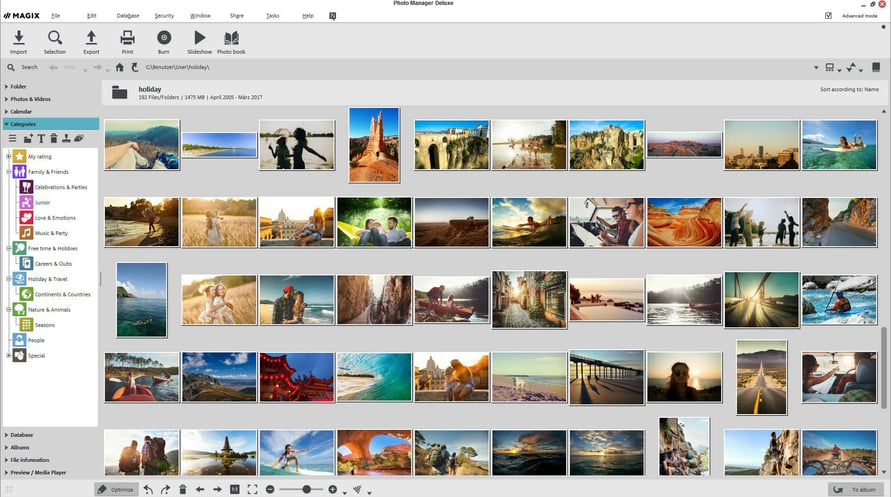 MAGIX Photo Manager Deluxe