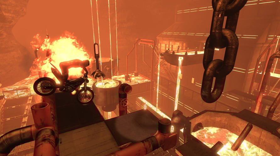 Trials Fusion - DLC 4 Fire in the Deep