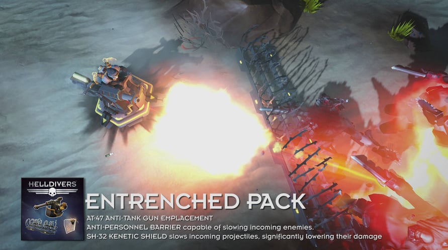 HELLDIVERS Entrenched Pack