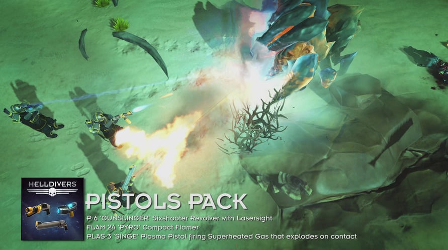 HELLDIVERS Pistols Perk Pack