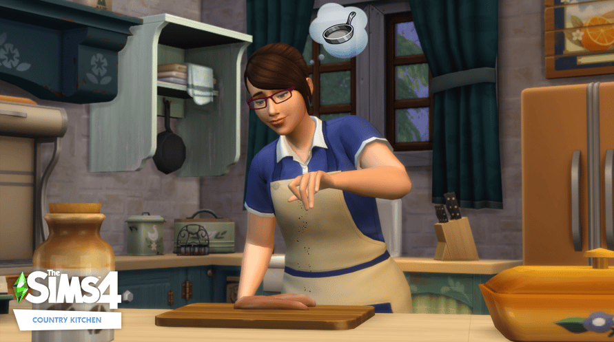 The Sims 4 Country Kitchen Kit