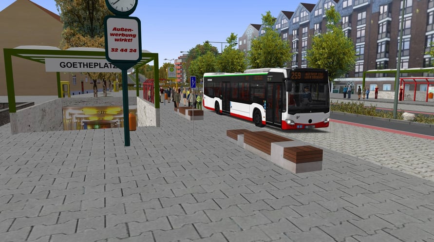 OMSI 2 Add-on Projekt Gladbeck